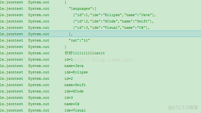 读取与解析json类型数据_ide