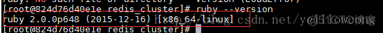 Redis之集群redis-trib.rb环境的搭建-yellowcong_其他_10