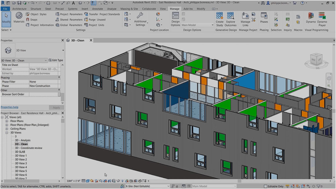 bim三维建模软件Revit 2024中文版下载安装，Revit特色功能使用_工具集_02