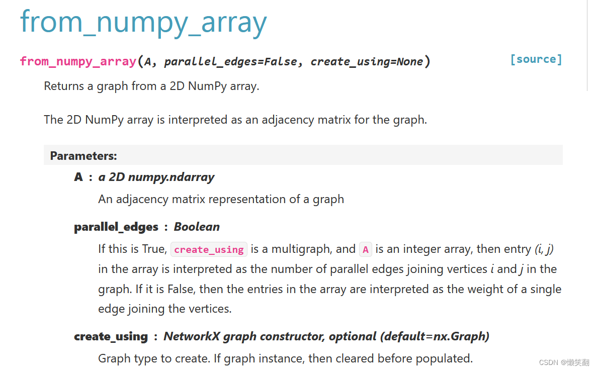 AttributeError: module ‘networkx‘ has no attribute ‘from_numpy_matrix‘_开发语言_03