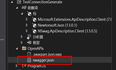 Visual Studio Connected Services 生成http api 调用代码