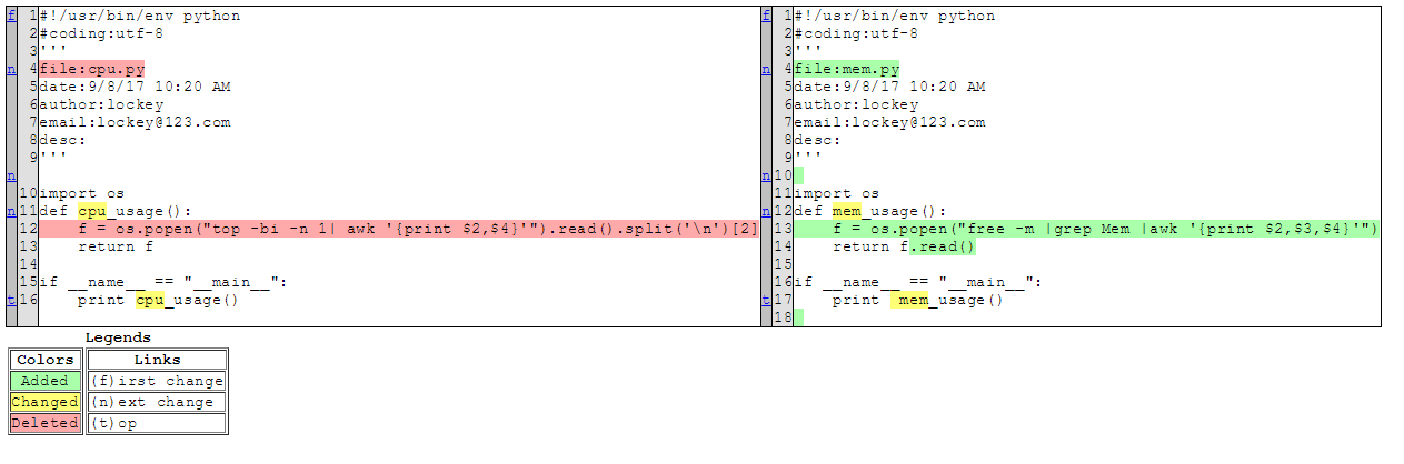 python difflib python difflib html_html_03