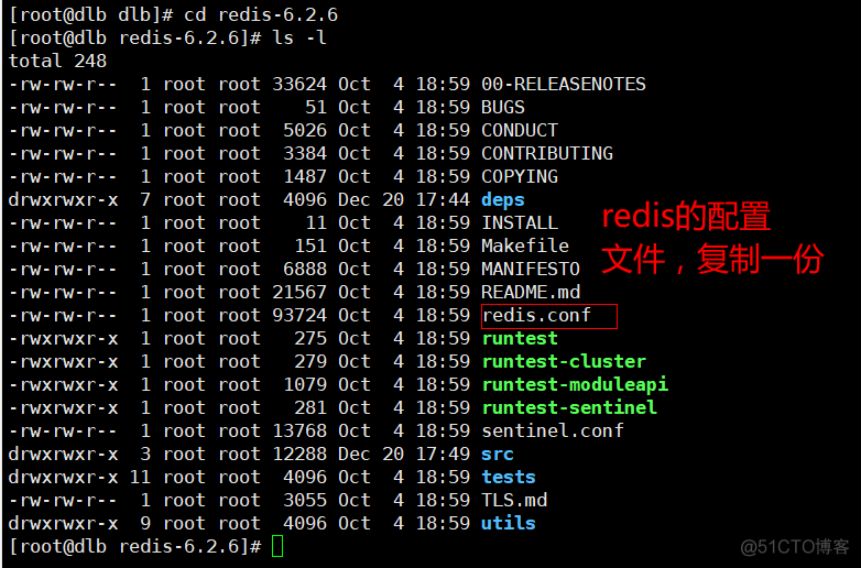 linux修改redis配置文件 linux redis配置文件位置_配置文件_06
