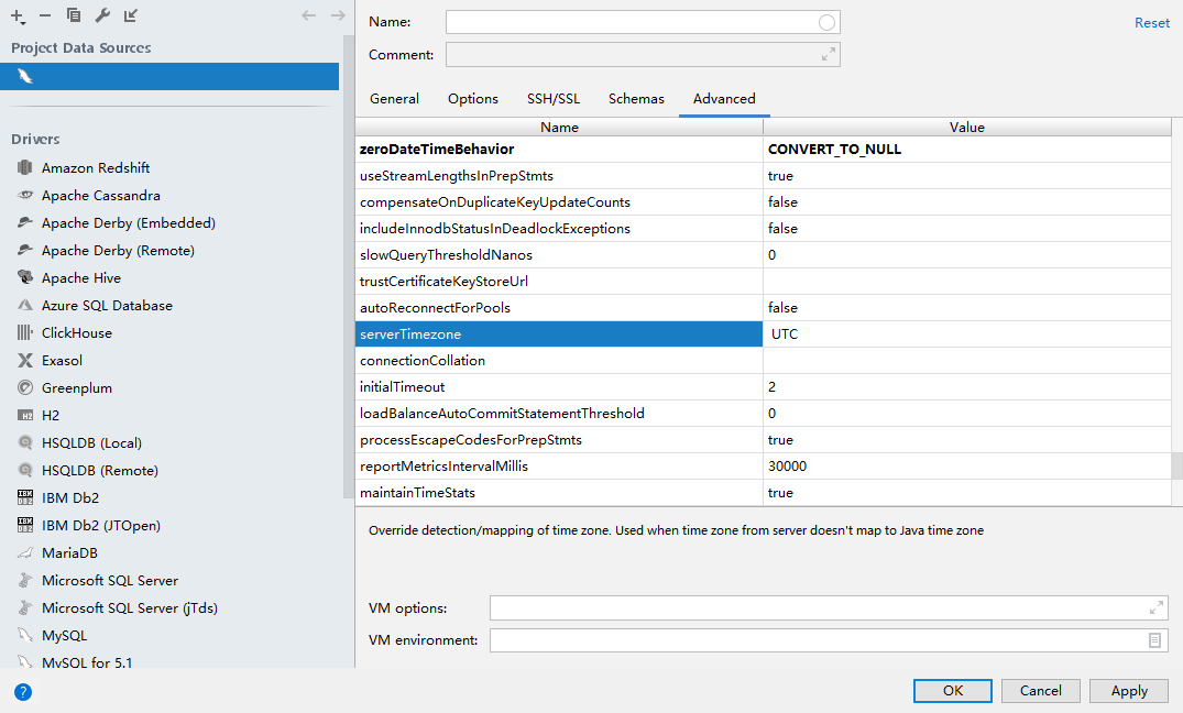 idea database连接hive很慢 idea连接数据库出错_ide_05