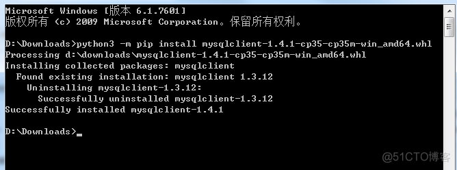 brew install python3 指定版本 python安装指定版本的包_mysql_03