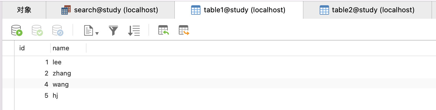 mysql 查询不在另一张表的数据速度 mysql查询不包含在另一个表_字段