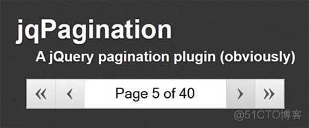 jquery前端分页插件使用 jquery分页插件的使用_jquery