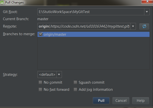 android studio .gitignore文件不生效 android studio git配置_github_16