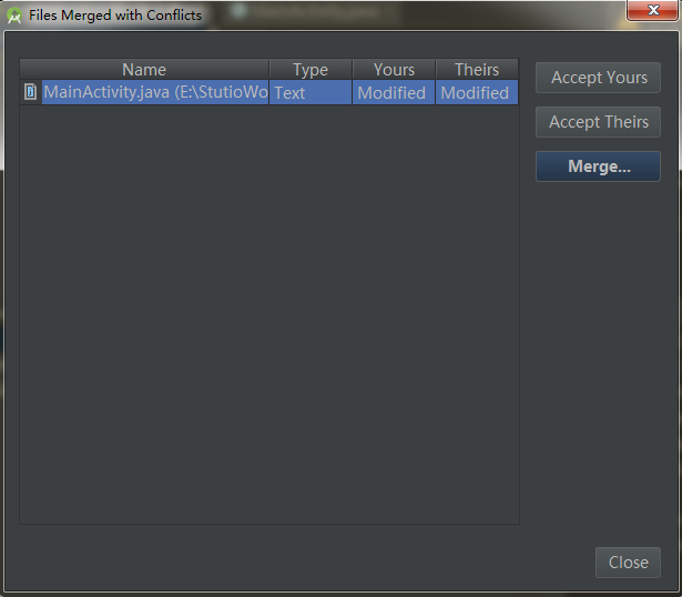 android studio .gitignore文件不生效 android studio git配置_git_17