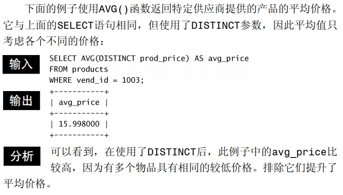 mysql avg函数 mysql中avg的用法_正常运行_02