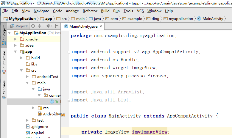 Import android support v7 app appcompatactivity не видит