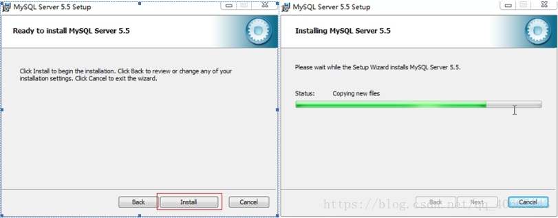 mysql5绿色安装 mysql5.5安装教程_mysql5绿色安装_06