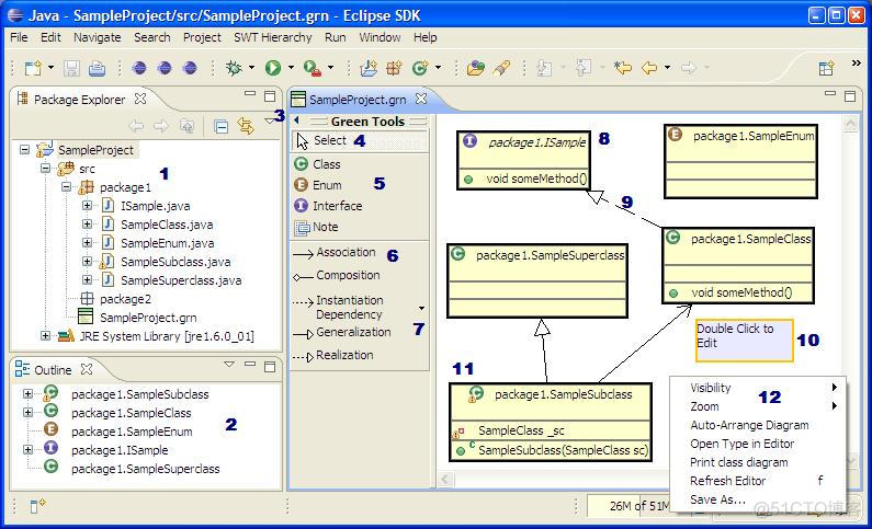 java反向工程 uml反向工程工具_UML_04