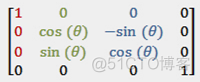 二维旋转矩阵python 二维旋转矩阵公式推导_投影矩阵_03