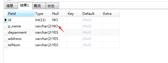 mysql非空约束语句 mysql设置非空约束_字段_05