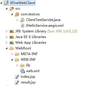 WebService之XFire和SOAP实例(基于JAVA)_Web_03