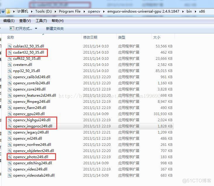 C# 调用OpenCV一 配置VS2010+OpenCV2.4.11+Emgu CV2.4.9_封装_09