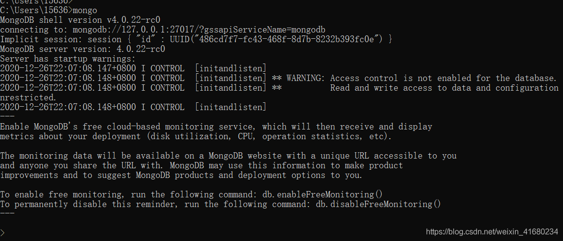 MongoDB6.0安装后没有bin mongodb4.4.2安装教程_官网_06