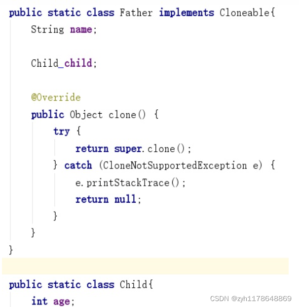 Java 对象当中包括对象,怎么进行浅拷贝 java浅拷贝方法_深拷贝