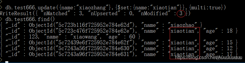 Mongodb 数据库表格设计原则 mongodb数据库使用_增删改查_22