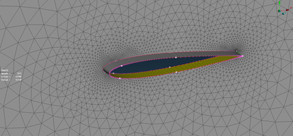 基于ANSA的翼型流场网格生成_流场网格_27