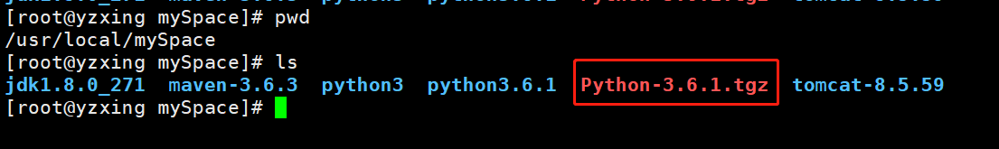 liunx安装python3.6.1_上传下载