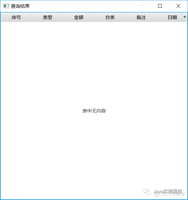 在java中编写查询后台数据代码 java做一个查询界面_Java实战_02