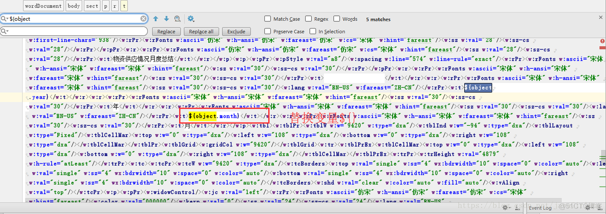 java导出文件到指定文件夹 java导出数据到word_xml_02