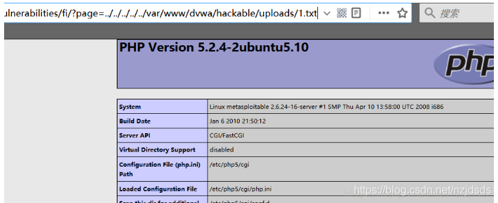 DVWA亲测文件包含漏洞_php_25
