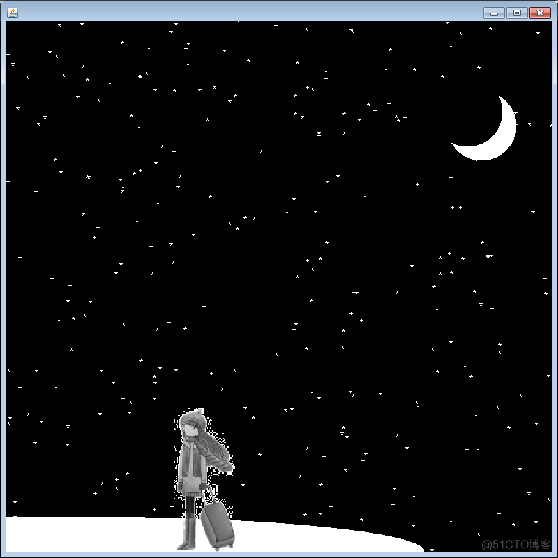 java满天星星随机数 java画满天星星的代码_java满天星星随机数