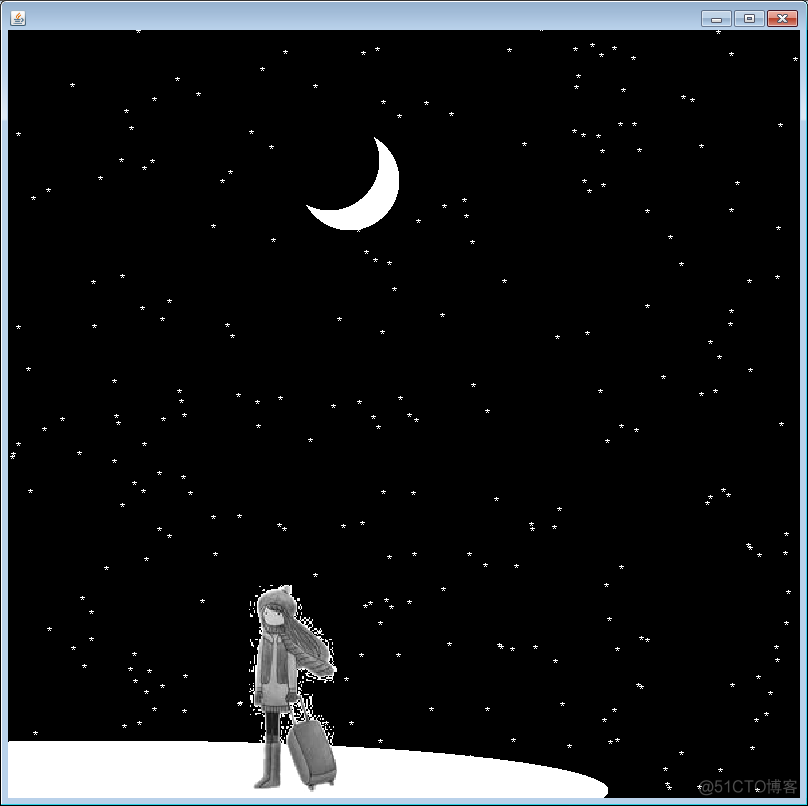 java满天星星随机数 java画满天星星的代码_java满天星星随机数_02