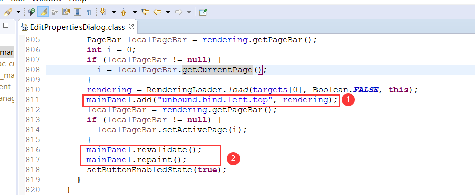 java刷新页面数据 java jpanel刷新_UI