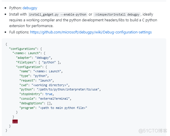 vim python 代码补全 vim python debug_调试器