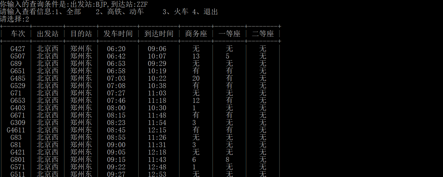 python 12306爬虫 python爬取12306火车票信息_数据_07