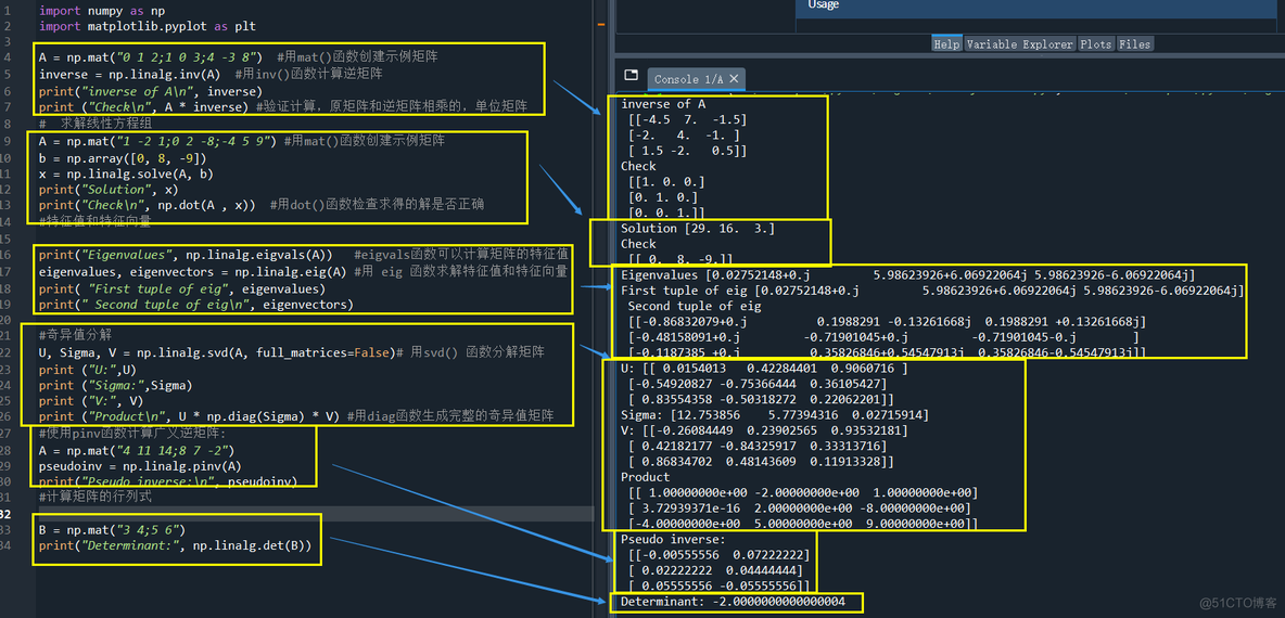 python linq语句 python numpy linalg_奇异值分解