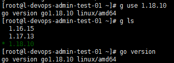 golang多版本管理工具g_Golang