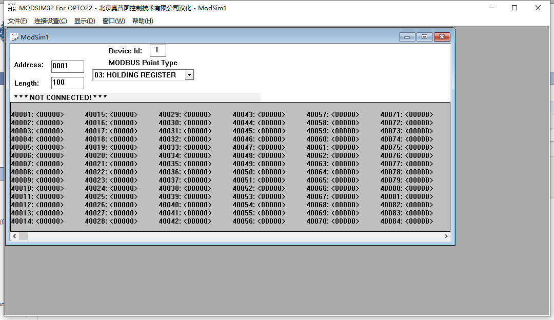 python 解析modbus python modbus slave_寄存器