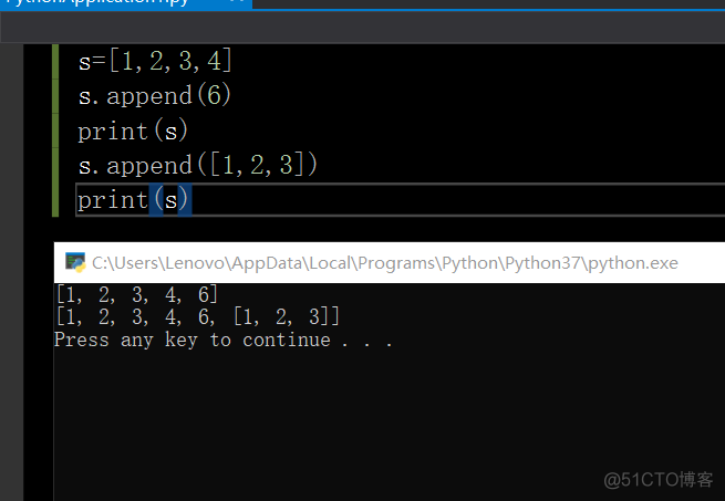 python列表最后一个内容序号 python列表的最后一个元素_python列表最后一个内容序号_03