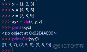 zip 存储 python python里面zip_迭代