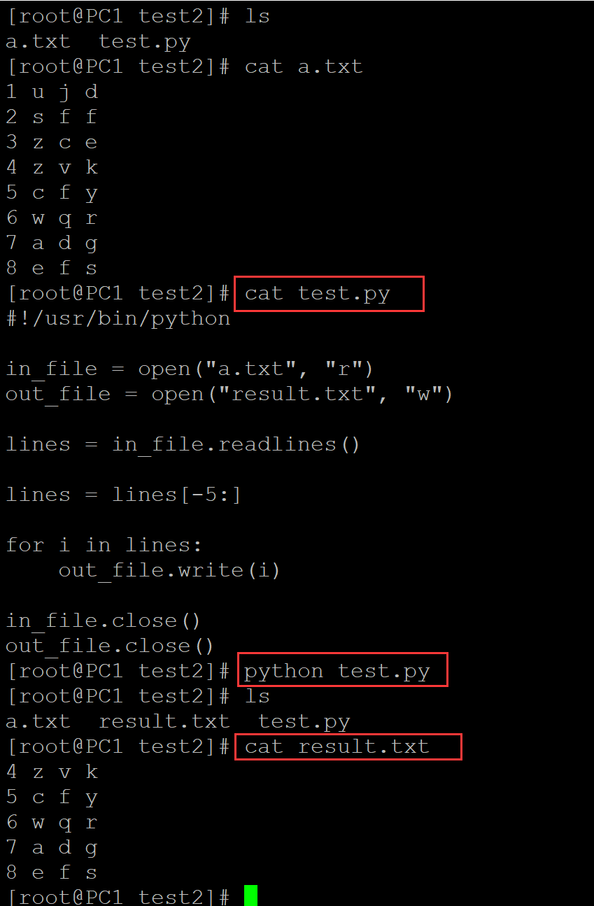 python 前五行数据 python输出数据前几行_测试数据_02