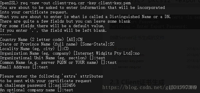 python openssl 证书 使用openssl生成证书_node_14