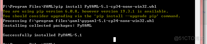 python yaml模块安装 yaml库安装_python_03