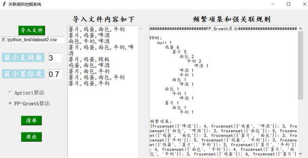 python 关联规则算法 python关联规则挖掘_ide_03