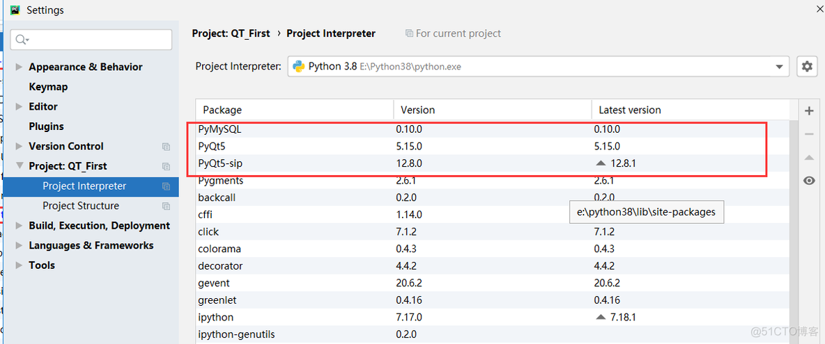 python3.6.2能用pyqt5 python配置pyqt5_Qt_04