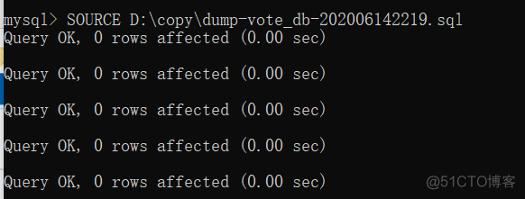 mysql 脚本传递参数 mysql脚本导入数据库_sql_03