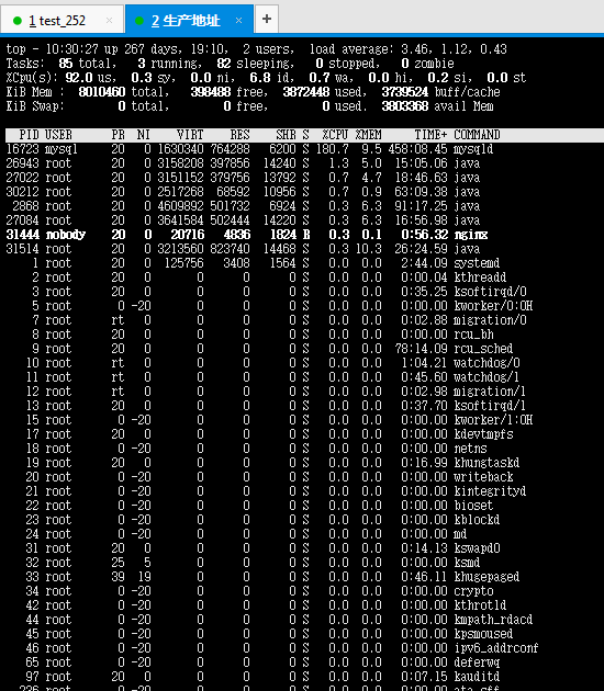 mysql服务器参数调优 mysql服务器内存飙高_数据库