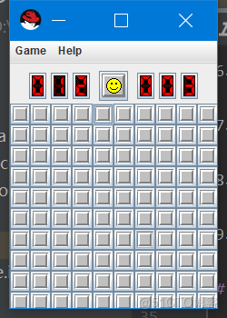 java 扫雷 课程设计 java扫雷游戏的设计与实现_游戏