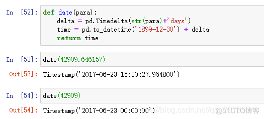 python数字变日期 python将日期转化为数字_解决方案