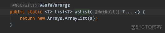 Arrays.asList将数组转换成集合，不可进行add和remove操作的原因_java_02