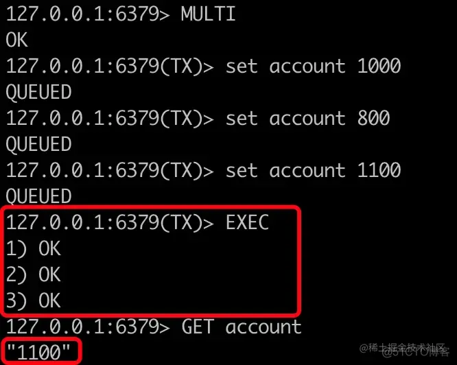 如何利用Redis进行事务处理呢？_EXEC_03